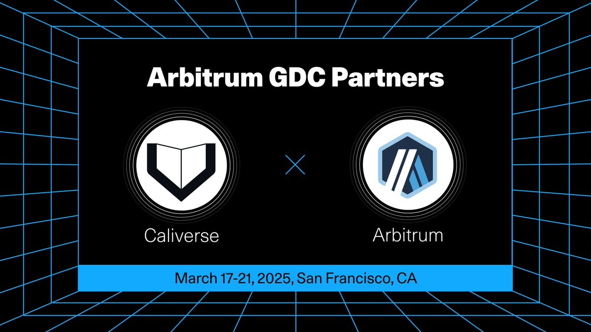 🚀 ARBITRUM x CALIVERSE at GDC 2025! 

CALIVERSE is thrilled to join <a href="/arbitrum/">Arbitrum</a> booth at GDC 2025 as a partner! 🔥
Don’t miss the chance to explore our metaverse at the biggest game developer conference in the world.

📍 GDC 2025 | Arbitrum Booth
📅 March 19 - March 21

See you at