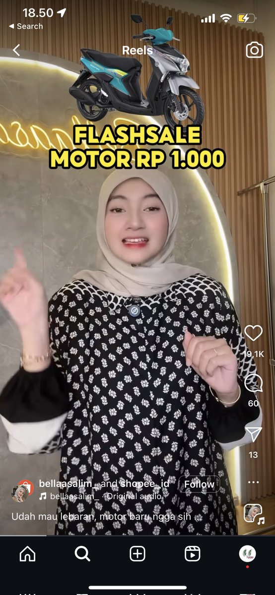 Sentana00's tweet image. Minnn pengenn ikutan Flash Sale Yamaha Gear seharga SERIBU RUPIAH (RP1.000), semoga dapat jam 21.00 wib
#MotorRP1000diShopeeLive
shope.ee/8KIOVygmNU
