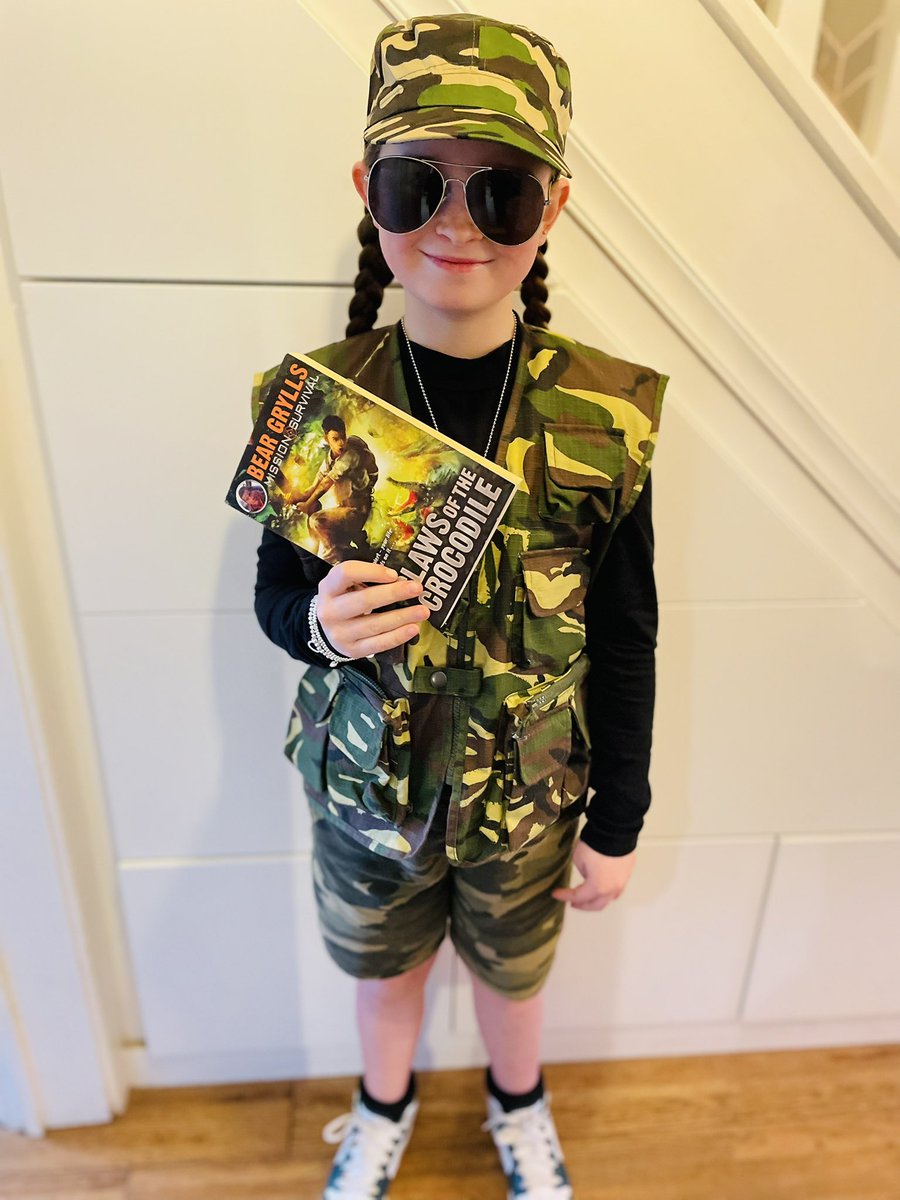 DiamondsWelfare's tweet photo. @BearGrylls World Book Day 2025 #beargryllssurvivalacademy #beargrylls #worldbookday2025  
What do you think ? https://t.co/0gRfSCz3TR