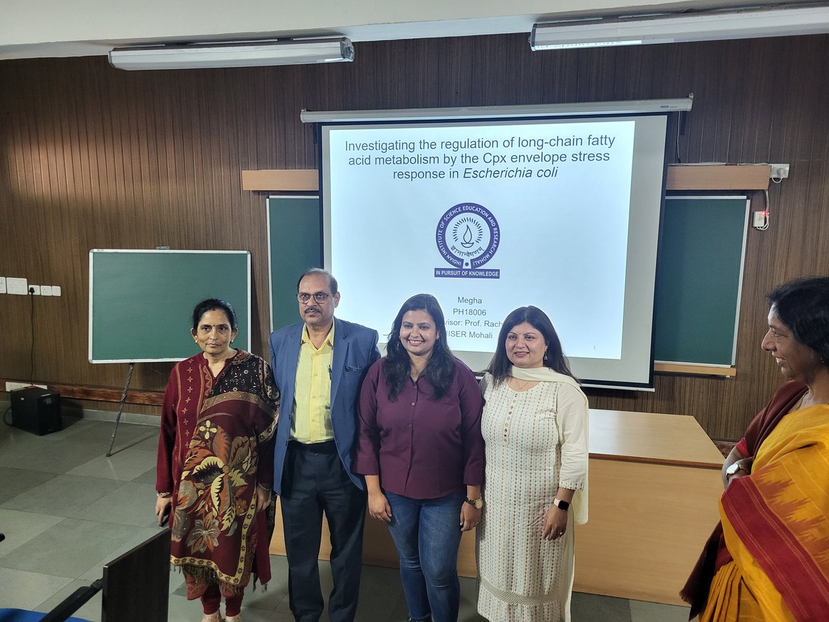 Megha Shrivastava (@megha65462884) on Twitter photo It was a wonderful experience doing PhD with you <a href="/ChabaRachna/">Rachna Chaba</a>. The long journey (Master's + PhD) was enriching. It really feels like a victory. Presence of Dr. Manjula Reddy was very warming. Surprise visit from my parents was a cherry on the top for this day. Really Happy. It was a wonderful experience doing PhD with you <a href="/ChabaRachna/">Rachna Chaba</a>. The long journey (Master's + PhD) was enriching. It really feels like a victory. Presence of Dr. Manjula Reddy was very warming. Surprise visit from my parents was a cherry on the top for this day. Really Happy.