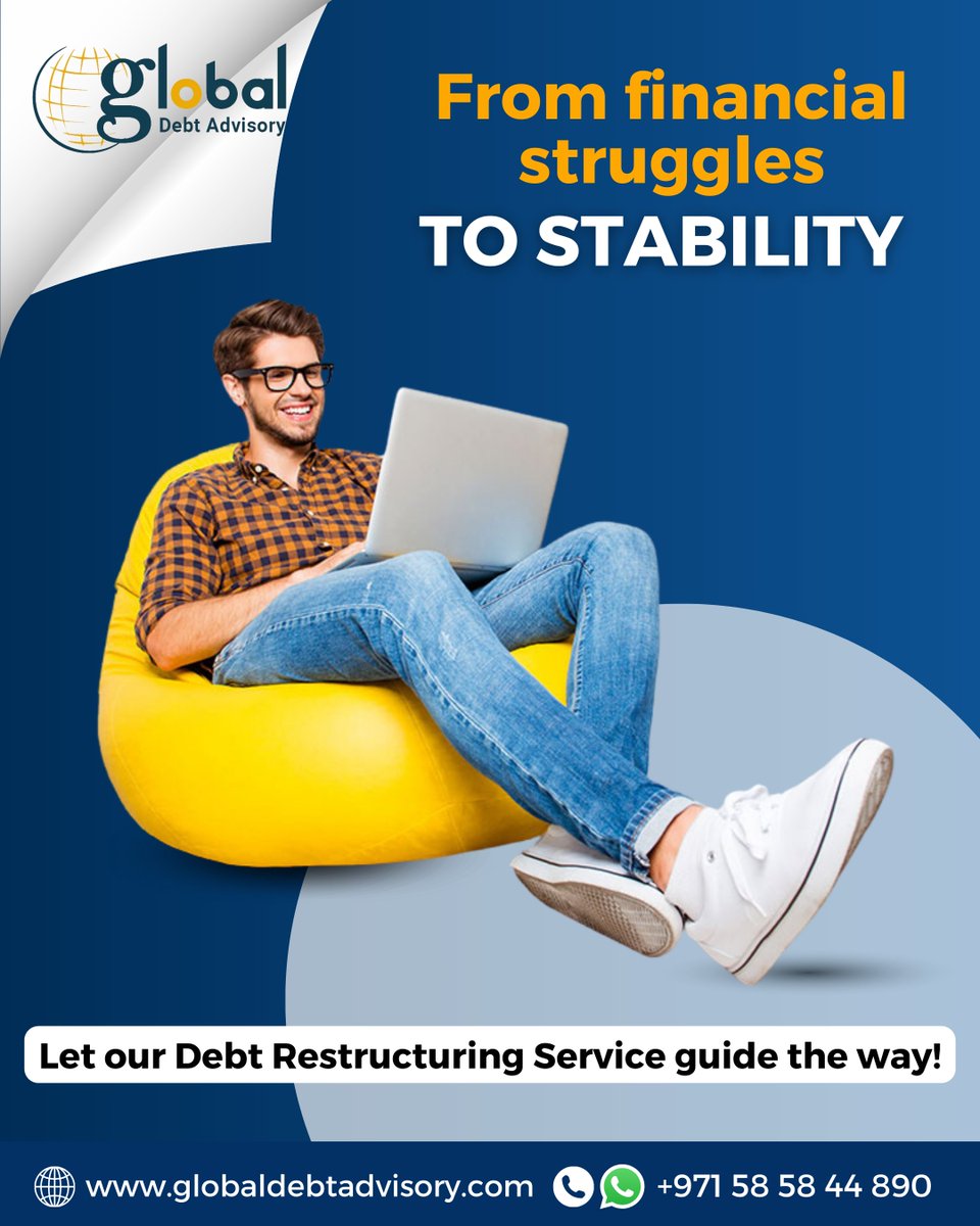 Debt_Reschedule's tweet photo. Take control of your finances with expert debt restructuring. Our tailored solutions provide relief, restore cash flow, and help you achieve financial freedom.

📞 Get Started Today

#DebtFree #FinancialStability #DebtRestructuring #MoneyMatters #SmartFinance #GlobalDebtAdvisory https://t.co/a5pbQzZ72S