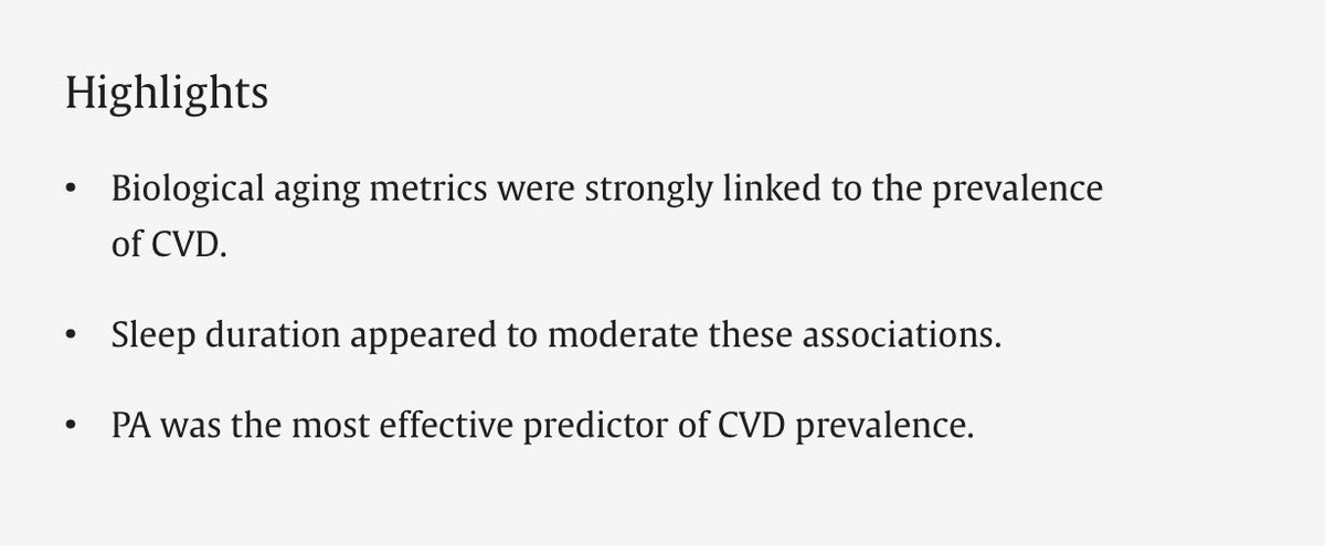 Association between biological aging and cardiovascular health: Combined evidence based on cross-sectional and prospective study sciencedirect.com/science/articl…
