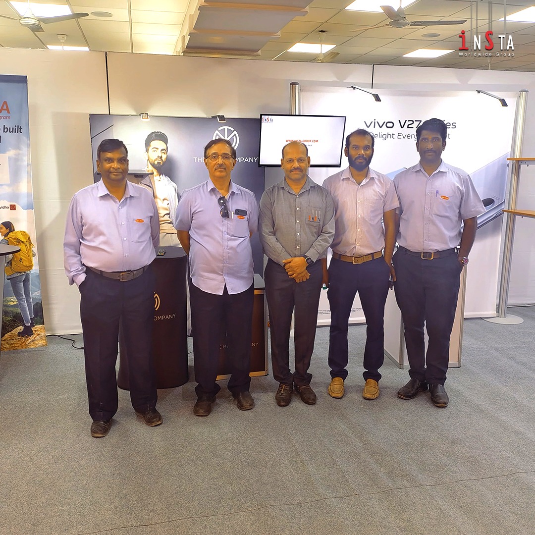 insta_worldwide's tweet photo. The Modular Exhibit Studio in #Hyderabad started with a bang! 🚀 Our modular stall solutions grabbed attention. Missed Day 1? Join us on Day 2! 

#instagroup #modularexhibitstudio #india #exhibitionstalldesigns #boothrental #globalnetworking #events #exhibitionstandbuilder https://t.co/zGcSDYLtp0