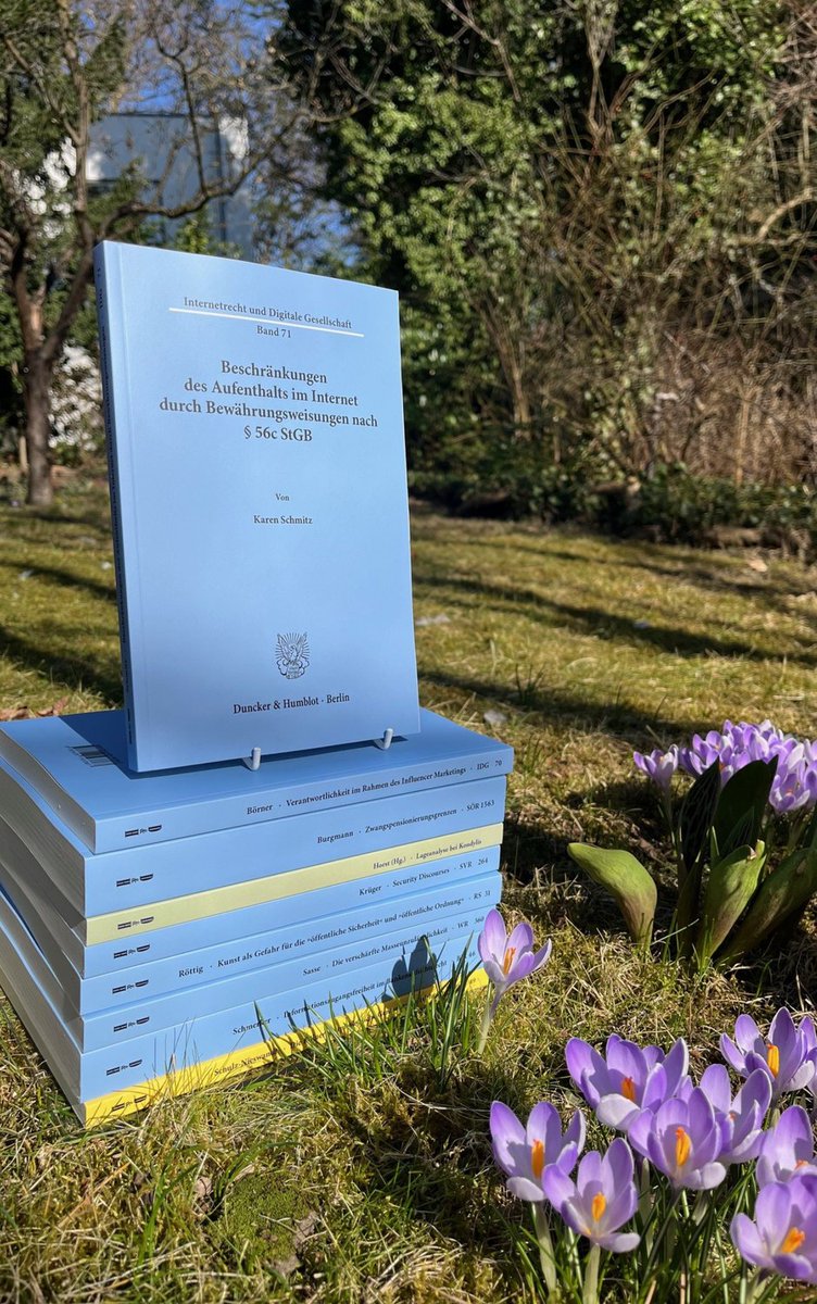 DunckerHumblot's tweet photo. Die Woche in Büchern – neu bei D&H: https://t.co/c4x5Dw7MP3 #InfluencerMarketing #Genossenschaftswesen #Bewährungshilfe #Kondylis #Zwangspensionierung #InsO #BaFin #Völkerrechtsgeschichte #InternationalLaw #Kunstfreiheit #PerformanceKunst https://t.co/9hvOW9zvur