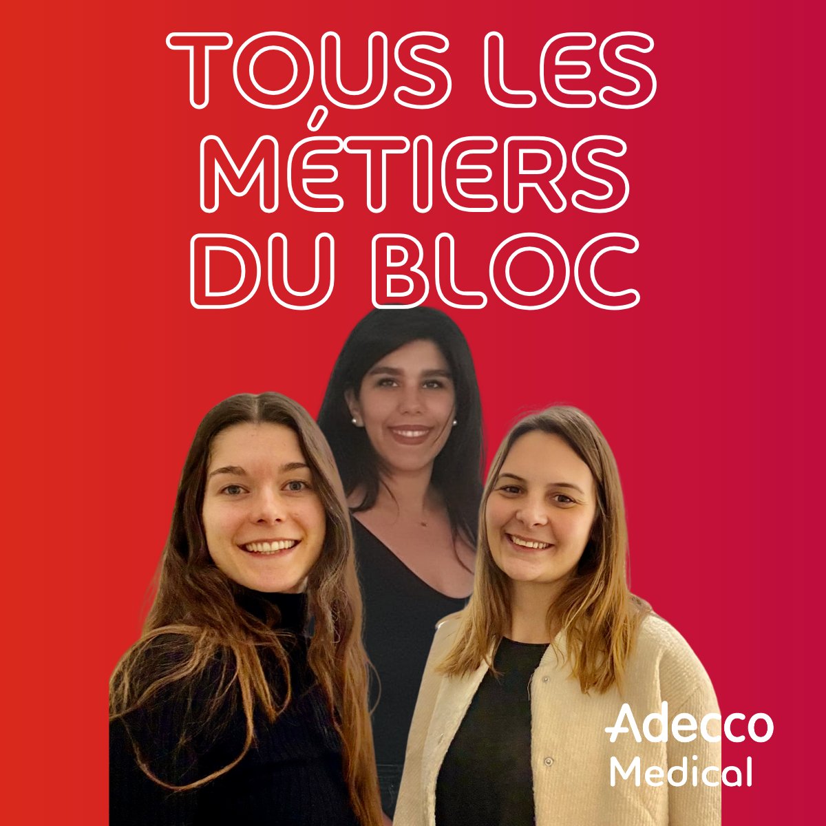 Adecco Medical, spécialisé dans les métiers du bloc opératoire, vous aide à trouver des remplacements adaptés (IBODE, IADE, IBO) partout en France, en intérim, CDD ou CDI.
📞 0800 007 006
🔗 bit.ly/3W0iljl