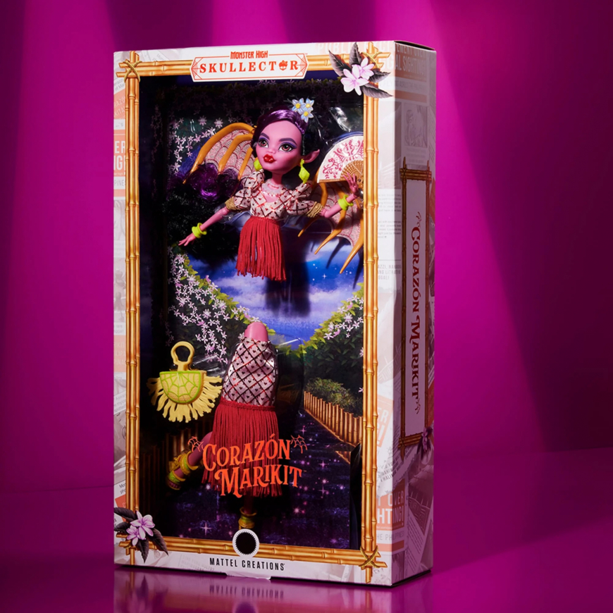 Aluunsina's tweet photo. I am happy to finally get PH representation in Monster High; but sad that this retails for 75 USD (~4k Php), which most enthusiasts can't afford. 😩 https://t.co/cRzyl70auF