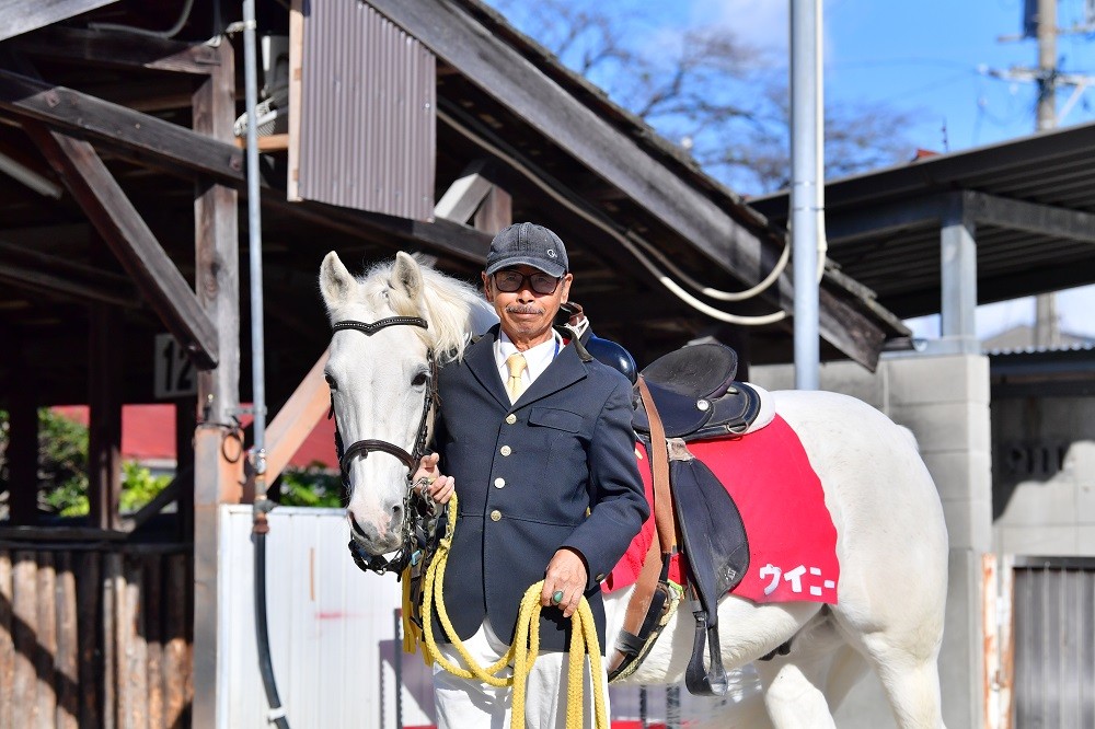 誘導馬ふれあい撮影会✨】 誘導馬エクスペルテ号・ウイニー号のお別れ