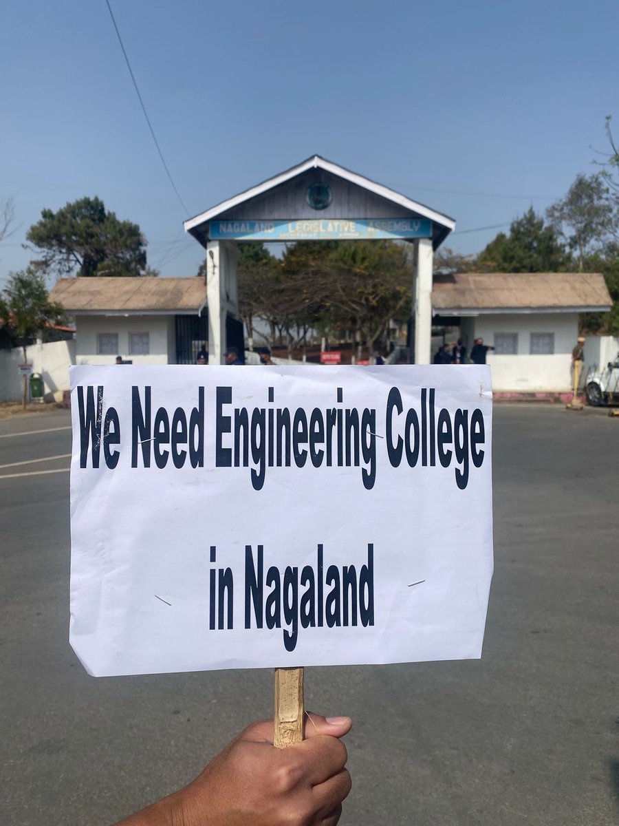 ChishiHoketo's tweet photo. Why should Naga students depend on Assam, Manipur, and Meghalaya for engineering education? We need our own! #upgradekhelhoshepolytechnicatoizu

@Neiphiu_Rio @CmoNagaland @G_IkutoZhimomi @Hekani  @hornbilltv @INCNagaland @jacob_zhimomi @KtSukhalu @NDPPofficial @SKKoffical https://t.co/u2MULYZ2HG