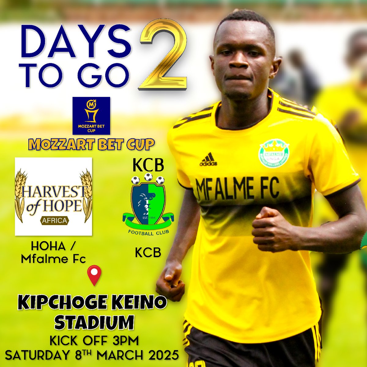 Kesho Tupatane Kipchoge Stadium 📸‼️

Mfalme Fc will be playing after their recent merger 🔥🔥🔥

This will be fireworks.