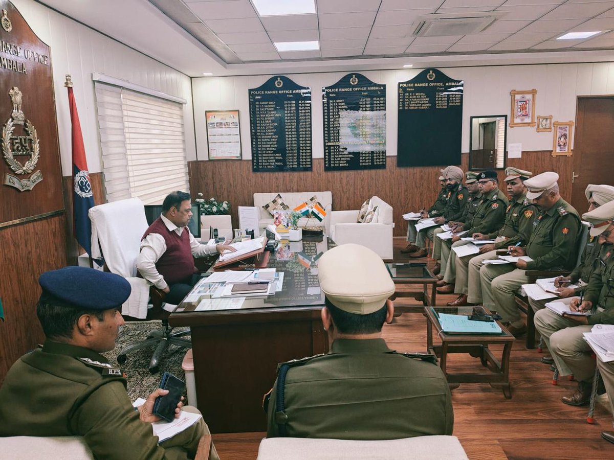 IGP Ambala Range tweet media