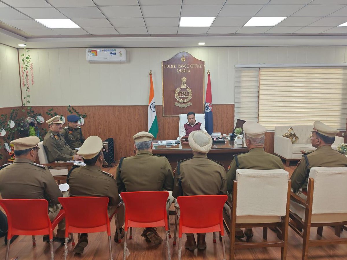 IGP Ambala Range tweet media