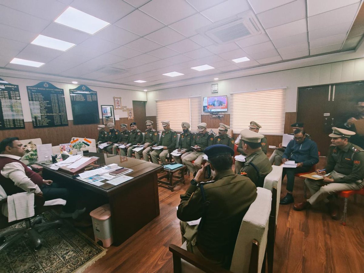 IGP Ambala Range tweet media