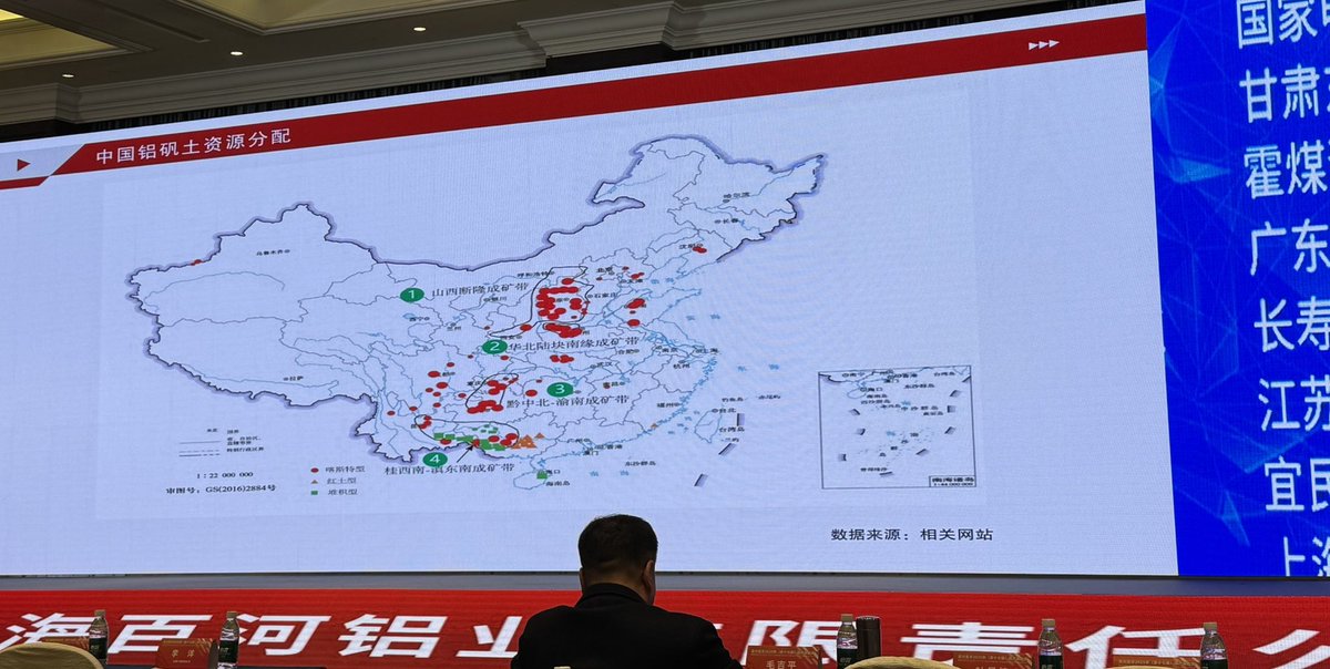 From BAIINFO "Current declining quantity and quality of Chinese #Bauxite produced accross 600 deposits accross the country. Many of these projects are losing money at todays prices ~$US100/t"