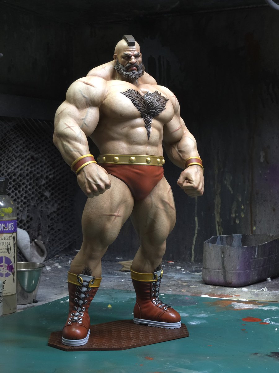 EdPantera's tweet photo. 1/7 Street Fighter2 ”Zangief“
3d modeling @ed_pantera_3d
3d printing @gluck_3dprinting_art
Painting @kimyongkyu6413
-Personal Collection-
#capcom#株式会社カプコン#streetfighter2 #cammy #ryu #ken #dhalsim #zangief #chunli #guile #honda #blanka #balrog #vega #sagat #bison #gouki https://t.co/a2sQDgdjHk