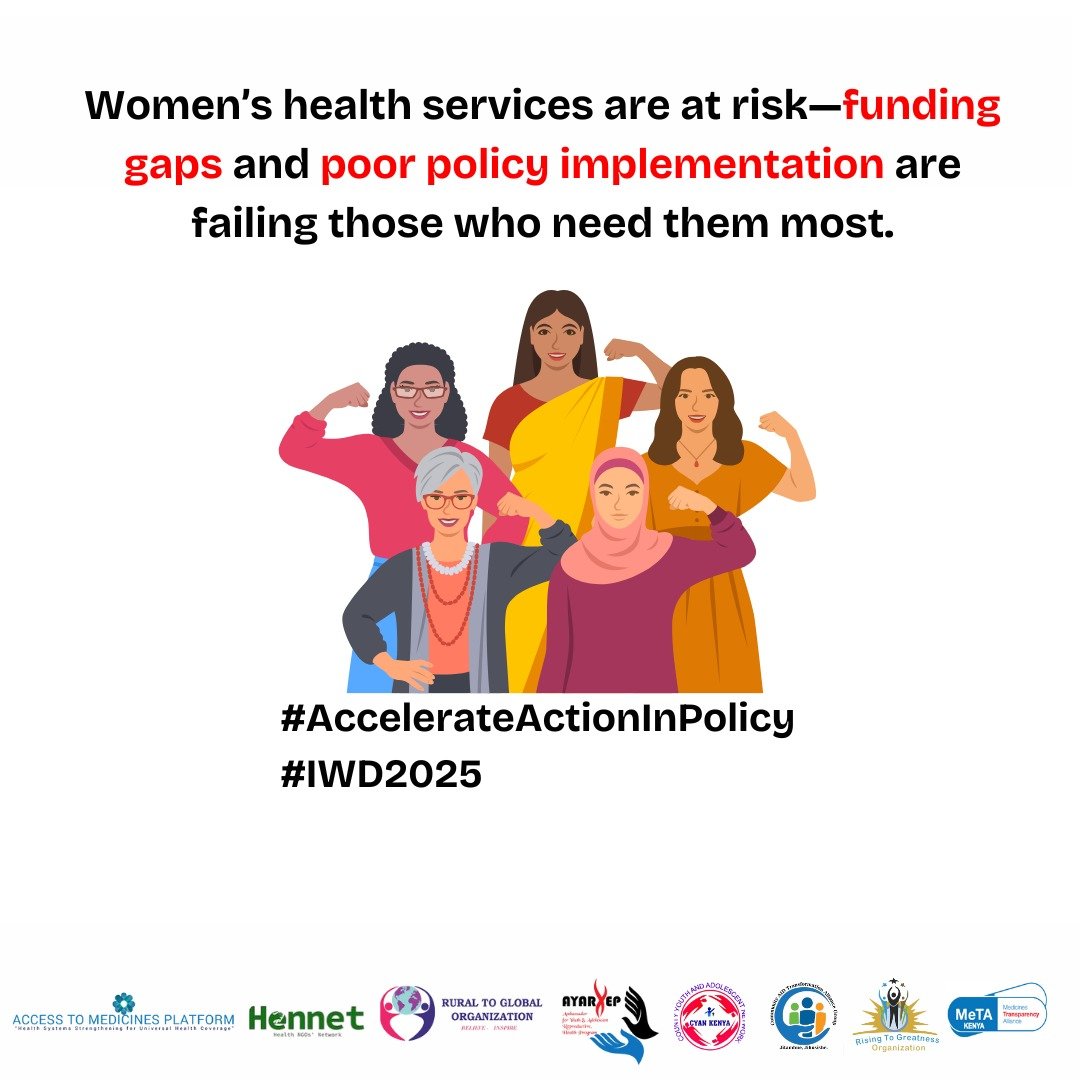 MwanaishaKe's tweet photo. Strong policies exist on paper, but without action, millions of women remain without the healthcare and protection they deserve. It’s Time to Bridge the Gaps &amp; Fund Women’s Future!
#AccelerateActionInPolicy #Act4Her #InternationalWomensDay2025 https://t.co/nP1uMjLAsr