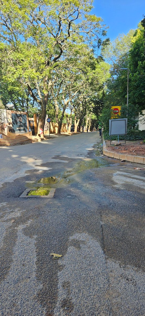 DeborahColdham's tweet photo. @JHBWater please send team for ref JWAPP-40014062 water continually running down Rosebank Rd Dunkeld nearest cnr Cradock Ave https://t.co/QGnCnUcGmw