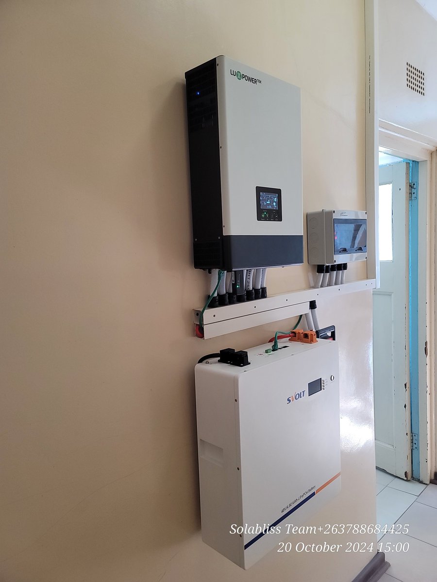 The Luxpower 5kVA is a hybrid inverter designed for off-grid and backup solar power systems. It's a powerful device that combines advanced features, robust performance, and reliable power delivery. 

Key Features:

~• Pure Sine-wave Output_: Provides a clean and stable power