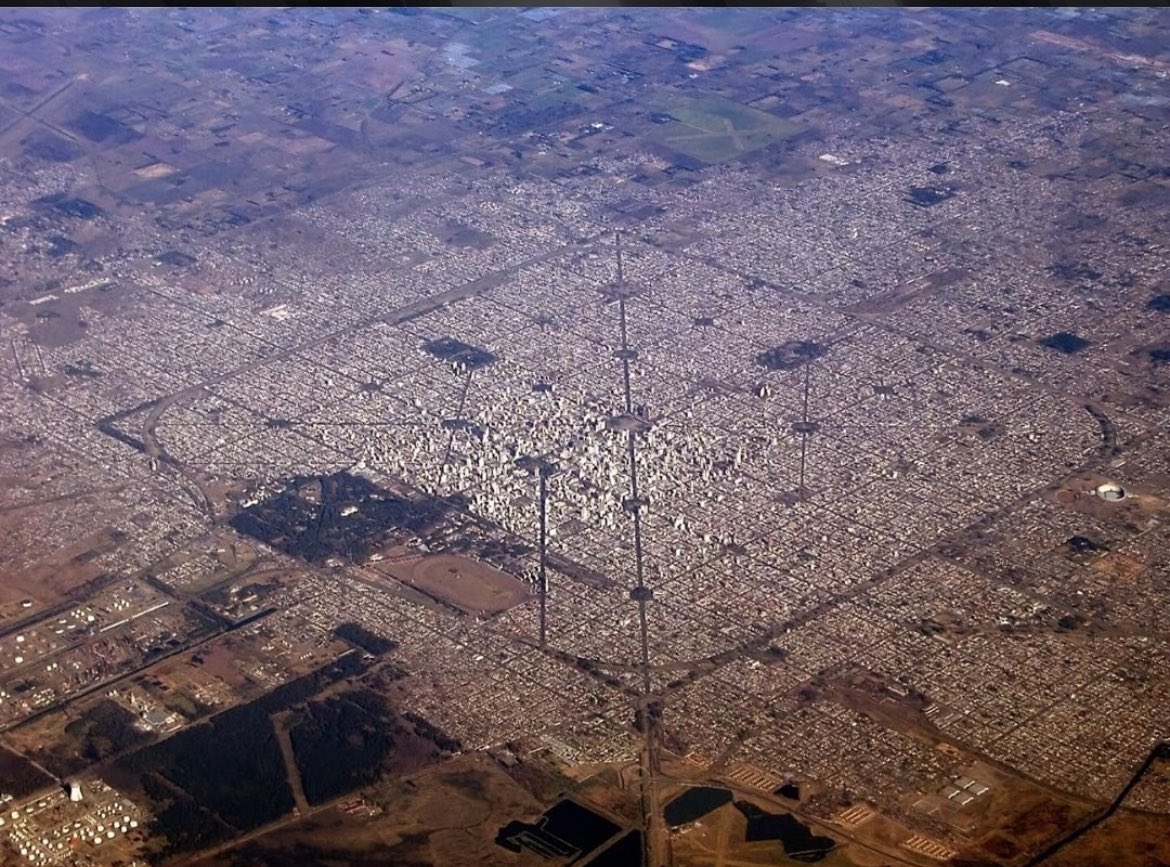 Bhaumik Gowande (@bhaumikgowande) on Twitter photo La Plata, Argentina, is a triumph of urban planning, designed in 1882 by Pedro Benoit. Its perfect grid, diagonal avenues, and abundant green spaces create a city that’s both efficient and livable. La Plata, Argentina, is a triumph of urban planning, designed in 1882 by Pedro Benoit. Its perfect grid, diagonal avenues, and abundant green spaces create a city that’s both efficient and livable.