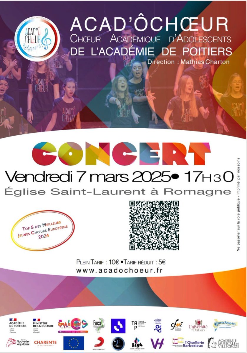 Concert fin de résidence à Romagne 😉🎶