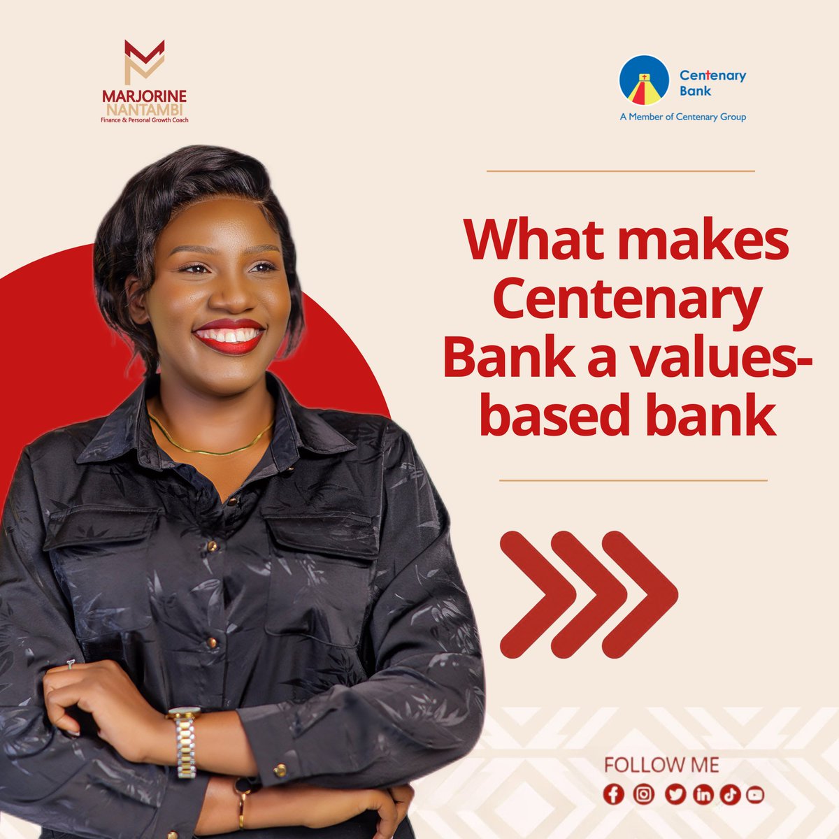 NantambiMarjor1's tweet photo. 🤔But Coach Marjo, why is Centenary Bank the one hosting this year’s #GABV meeting?
📌Banking is evolving, and Centenary Bank is leading the way!
📌Swipe through to discover why it’s a Values-Based Bank and how it’s shaping a more sustainable and inclusive financial future. https://t.co/MSCi0Tq9kQ