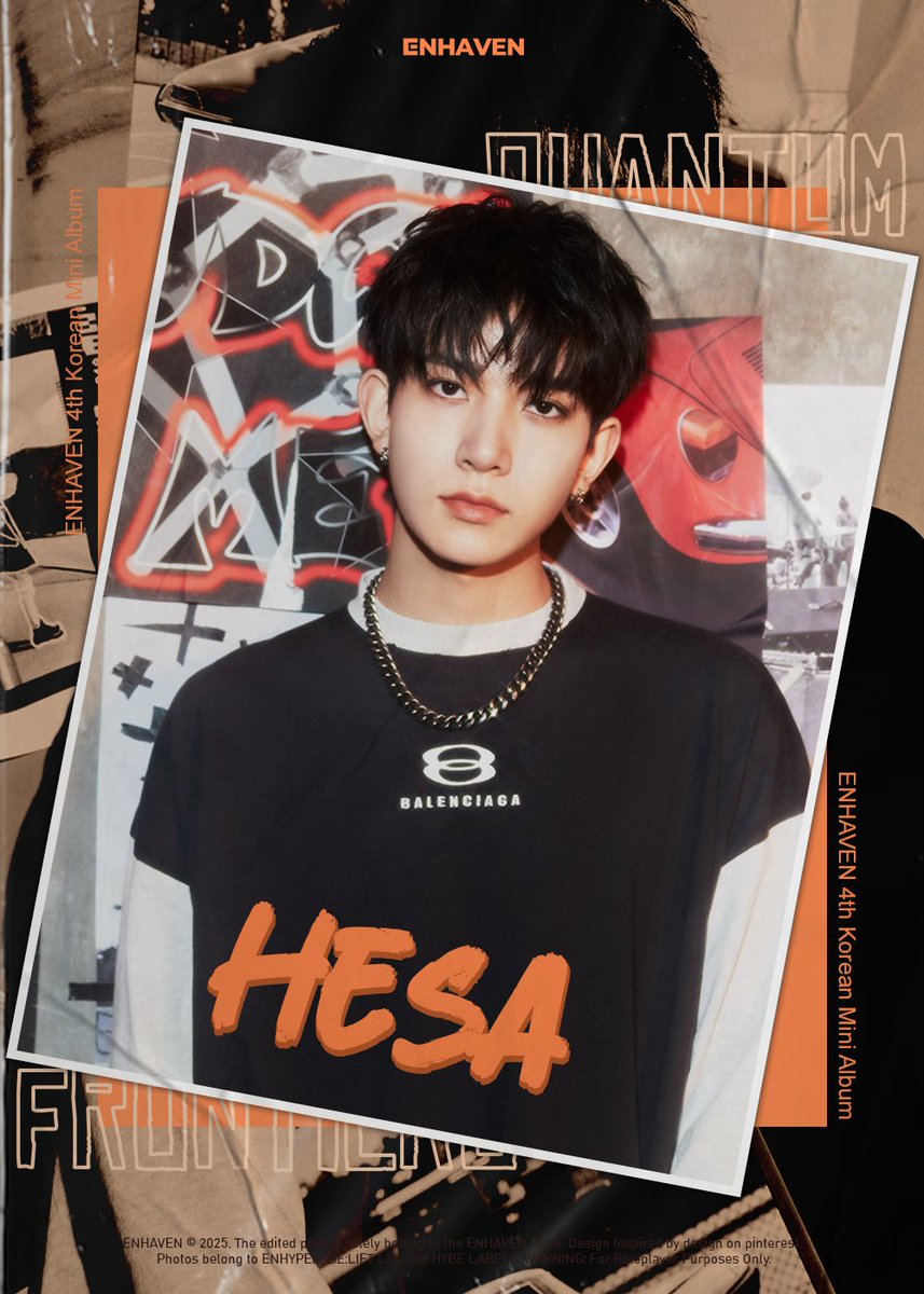 ENHAVEN_OFC's tweet photo. ⠀

𝗘𝗡𝗛𝗔𝗩𝗘𝗡 DIGITAL RELEASE
☣︎   𝚀𝚄𝙰𝙽𝚃𝚄𝙼  𝙵𝚁𝙾𝙽𝚃𝙸𝙴𝚁𝚂   ☣︎

📁       4th Korean Mini Album
■■■■■■  %                 𝐓͟𝐄͟𝐀͟𝐒͟𝐄͟𝐑
#HESA       ·  ·  𖤝 ·  ·       #ADAM

15.  03.  2025   |   10 AM
#QuantumFrontiers

⠀ https://t.co/28I3NeuoIt