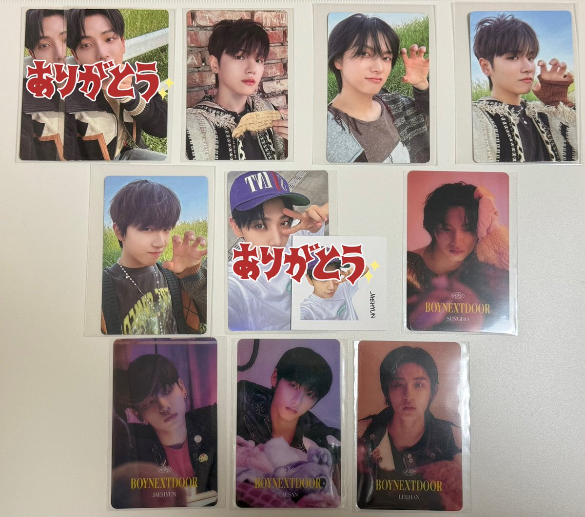 bnd_530_'s tweet photo. boynextdoor ボネクド ボイネク
トレカ 交換

【譲】写真1.2.3.4枚目
【求】未所持ウナク(リプに続いてます)

⛄️郵送交換
⛄️お断りの場合は♡でお返事します
⛄️24時間以内に返信がない場合はお取引を中止させていただく場合があります。返信が遅くなる場合は一声かけていただければと思います。 https://t.co/aozJUVsJHO