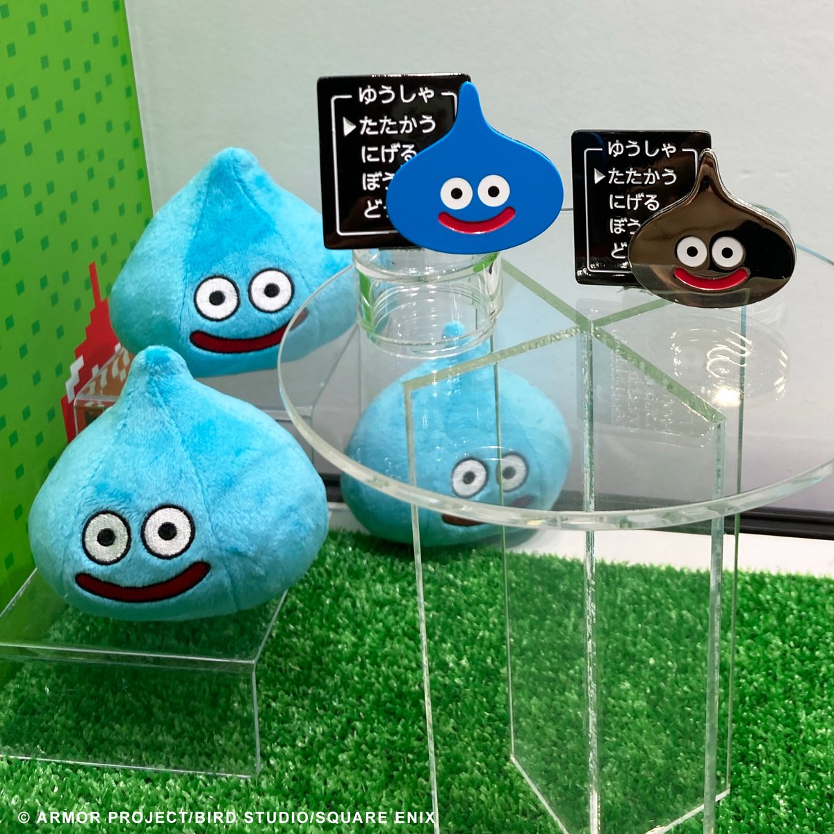 SQEX_MD_GOODS's tweet photo. ⛳#ドラゴンクエスト のゴルフ用品ブランド
DRAGON QUEST GOLF⛳

「冒険へ旅立とう！」をテーマに
ゴルフがさらに楽しくなるアイテムを展開予定！

本日からジャパンゴルフフェアにて
開発中の一部商品を展示しています✨

特設サイト⛳
https://t.co/40Swma9U3o

#DQGOLF #ドラクエ ＃DQ https://t.co/E6EMLIMgFK