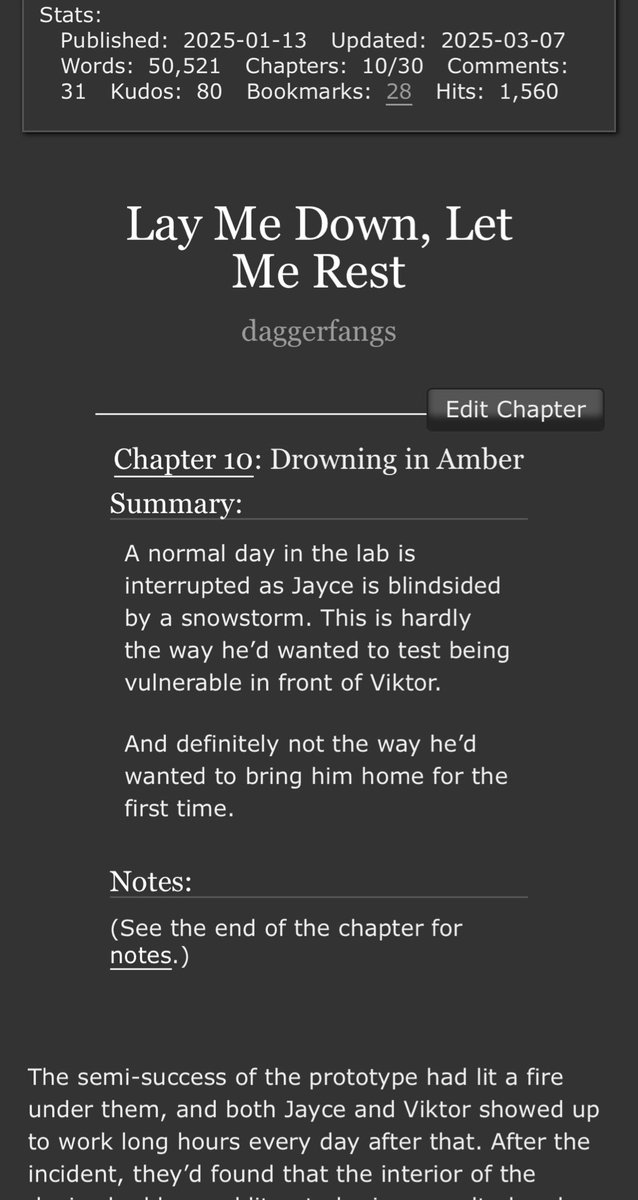 OhPinfeathers's tweet photo. Ch 10 of Lay Me Down, Let Me Rest is live! 
(modern AU | slow burn | trauma recovery)

Jayce finally takes Viktor home… but not under the circumstances he wanted. He’d much rather be kissing than having a panic attack. #jayvik https://t.co/5aGrlWbjrw