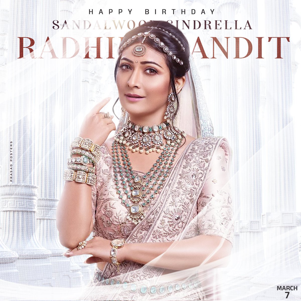 YashTrends's tweet photo. Wishing a very happy birthday to Sandalwood Cindrella @RadhikaPandit7 Athge ❤️

#HBDRadhikaYash 

@TheNameIsYash #YashBOSS #ToxicTheMovie https://t.co/XWLwypJFP8