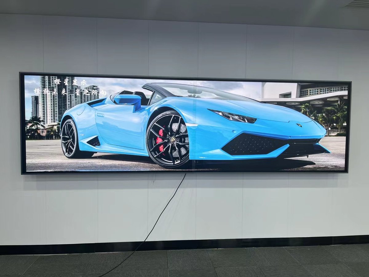 Rachel_yu433's tweet image. 1x2 156&quot; Seamless LCD Video Wall, Looks Great. #videowall #lcdwall