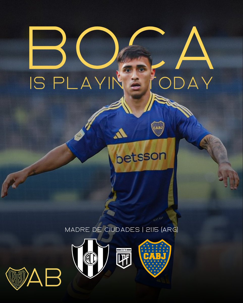 #BOCA IS PLAYING TODAY!