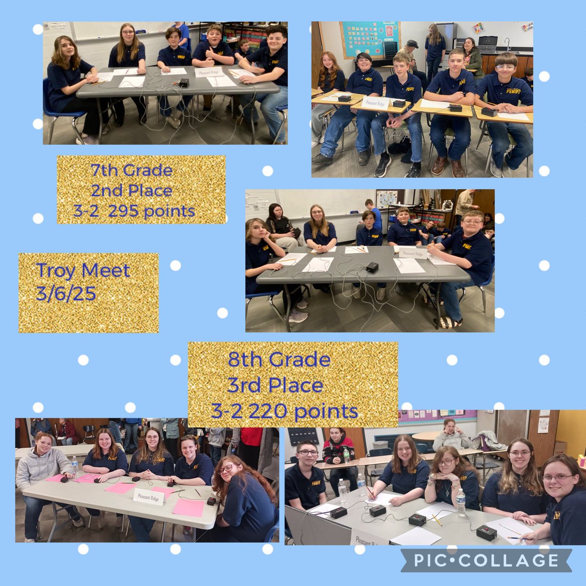 Great night for Rams Scholars Bowl! 7th Grade took 2nd Place going 3-2 &amp; scoring 295 points. 8th Grade was in 3rd Place scoring 220 points &amp; going 3-2. We are PRoud of you! <a href="/USD449/">USD #449</a>