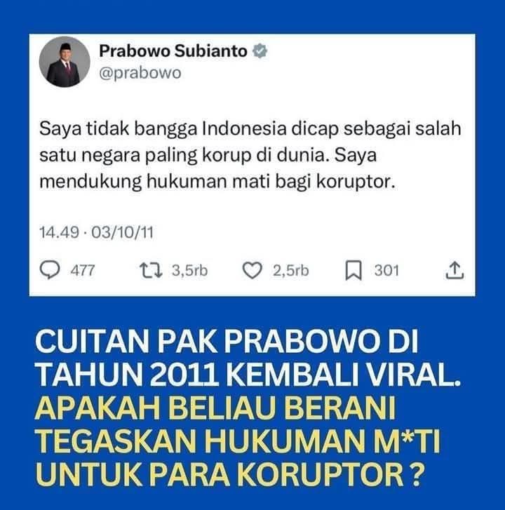 BebySoSweet's tweet photo. Waktu belum jadi presiden hebat bicara😉

Punya nyali..? https://t.co/xdp2ivdSy6