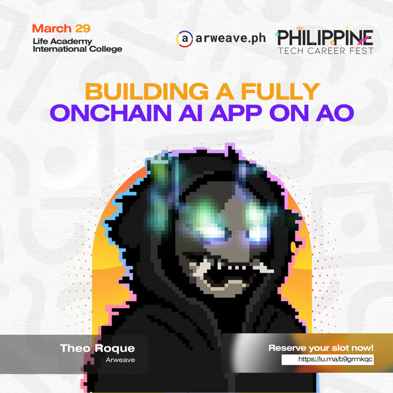 Arweave Philippines tweet media