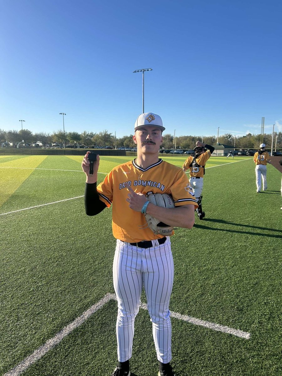 Panthers starting HOT taking game 1 on their spring trip to Florida against Cal (Pa) #kingofthevalley Trayce Mercer with the CG to bring home the W