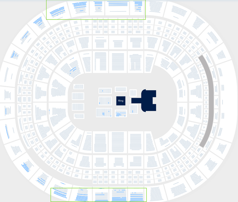 WrestleTix's tweet photo. AEW Revolution
Sun Mar 09, 2025 - 4:00 PM
Crypto com Arena, Los Angeles CA

Available Tickets: 1,430
Current Setup: 11,082
Tickets Distributed: 9,652

📅 Days until show: 3
⏮ Venue debut
💺 The upper decks have been opened in full
🗒️ Just a reminder that the A/B/C level suites above the lower bowl are not factored into this estimate. Photos will hopefully give us a good idea of how occupied they are.