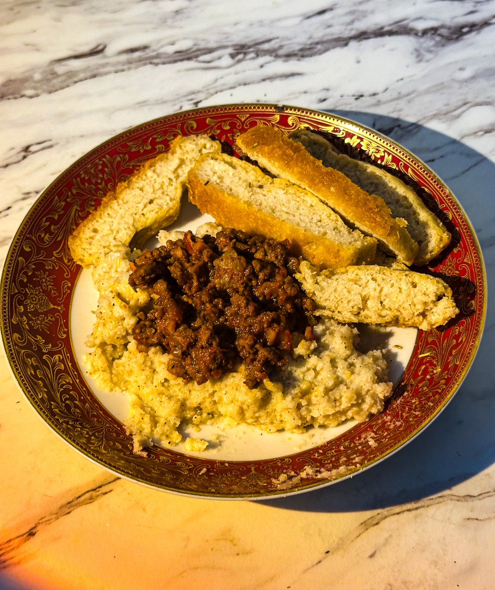 _Brrash's tweet image. This is my version of POLENTA RAGÙ W/ Home Made Focaccia. 

favchef.com/2025/bryan-tuc… 

Make sure to share the link to anyone that can vote! #foodie #favchef