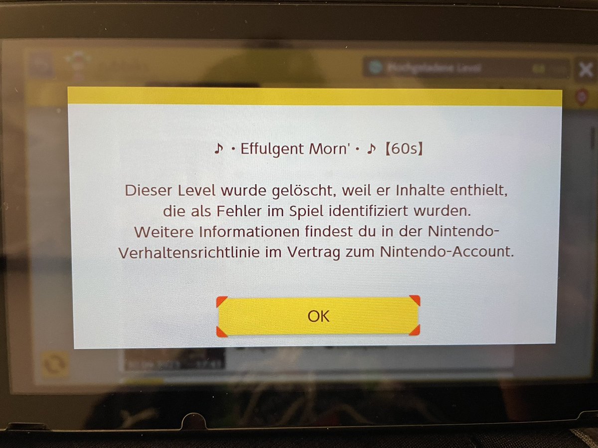 Rubiks_SMM2's tweet photo. Thanks, Nintendo ❤️. My hardest level and my longest grind in this game, gone. Not to mention, one of my most popular levels, wiped forever. I also had three other levels deleted, but they were less significant. So stupid 😑 https://t.co/S6AeLpL5wR