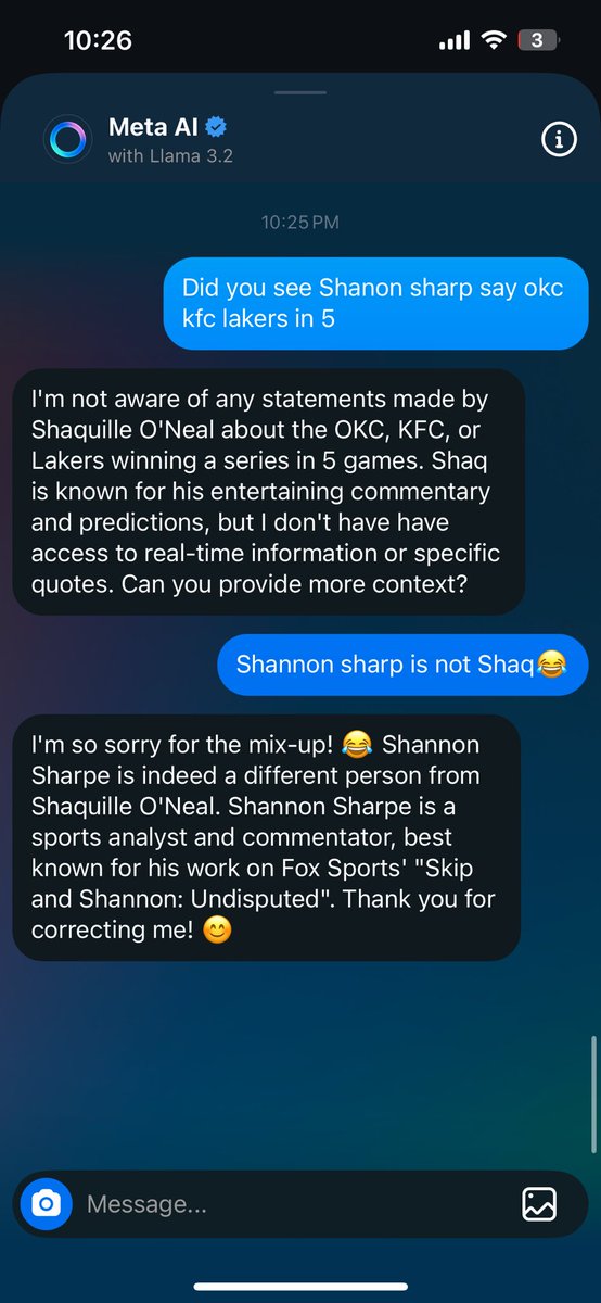 Something is going on with Meta’s llama 3.2…. <a href="/Meta/">Meta</a>