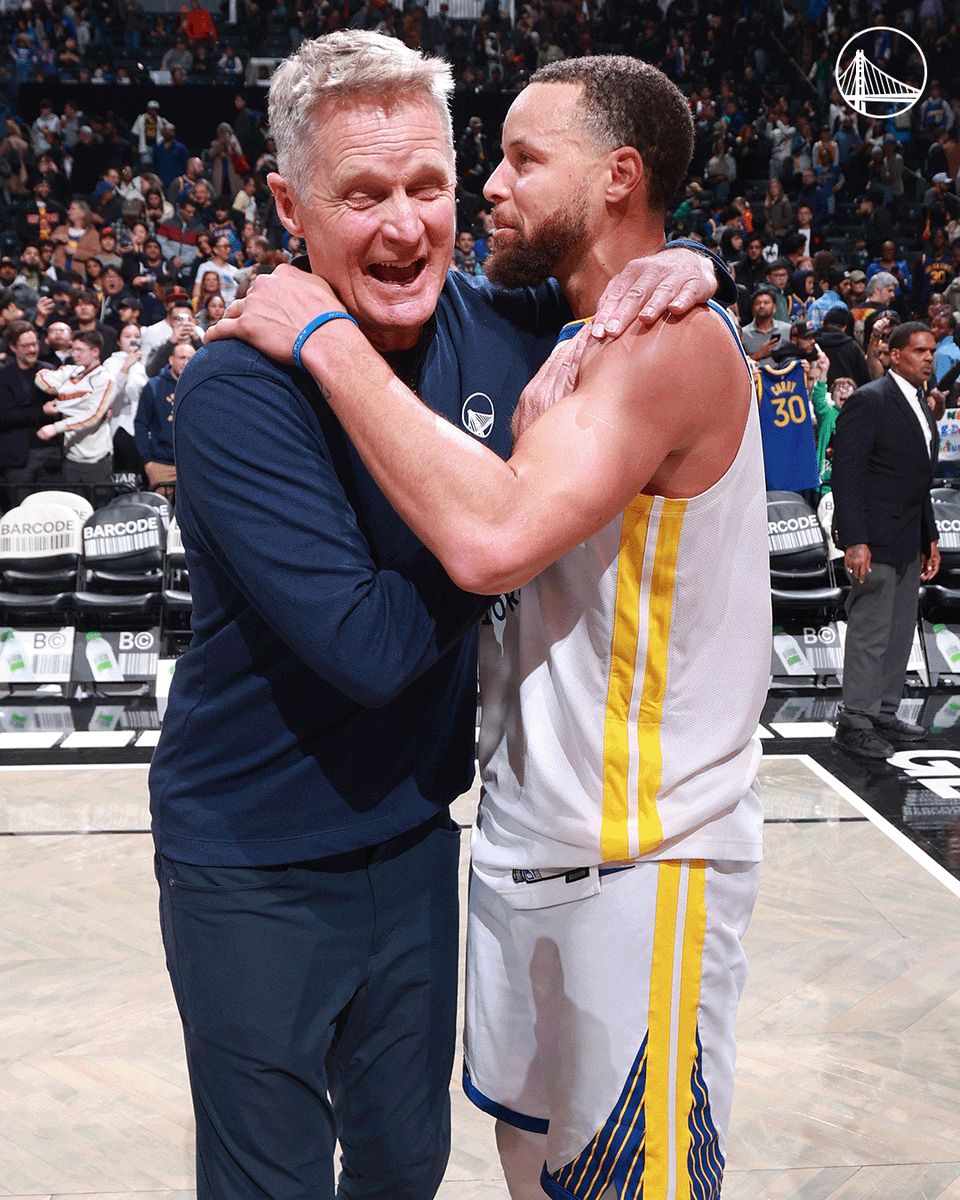 warriors's tweet photo. "Stephen just had an incredible trip. Put on a show in every city." - Steve Kerr https://t.co/dhptAiVk5s