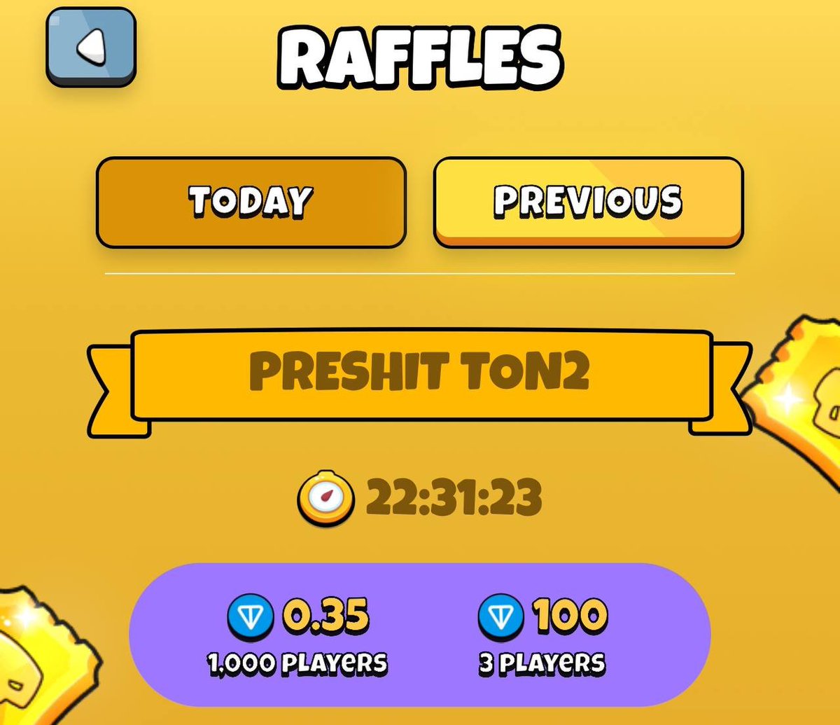 TON Raffle Part 2 💎

Ready for the second part of our Preshit TON… participate for a chance to win over 600 TON in prizes! 

Like our last raffle, 3 lucky shitcoinaires will win 100 TON each, and over 1000 more assholes will each win 0.35 TON! 

You won’t want to miss out! ENDS