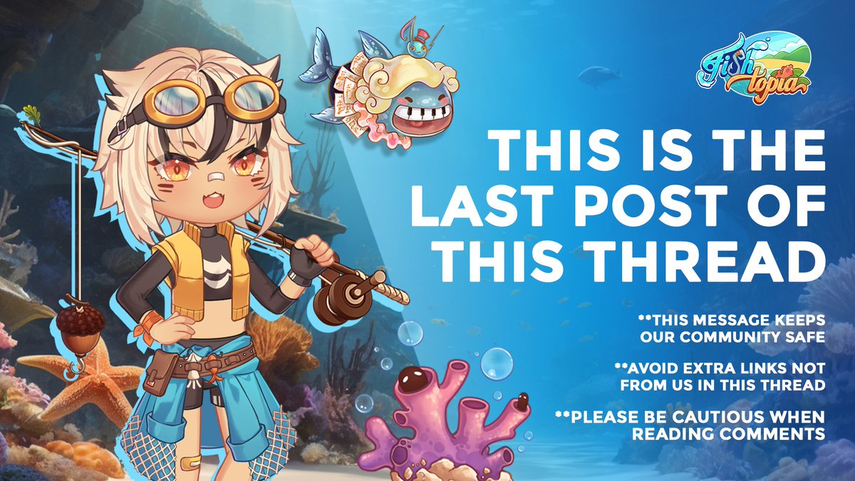Fishtopia_game's tweet photo. 💥Join our community and don't miss any updates! https://t.co/YmmIqKOSZY https://t.co/ievLpYGEBh