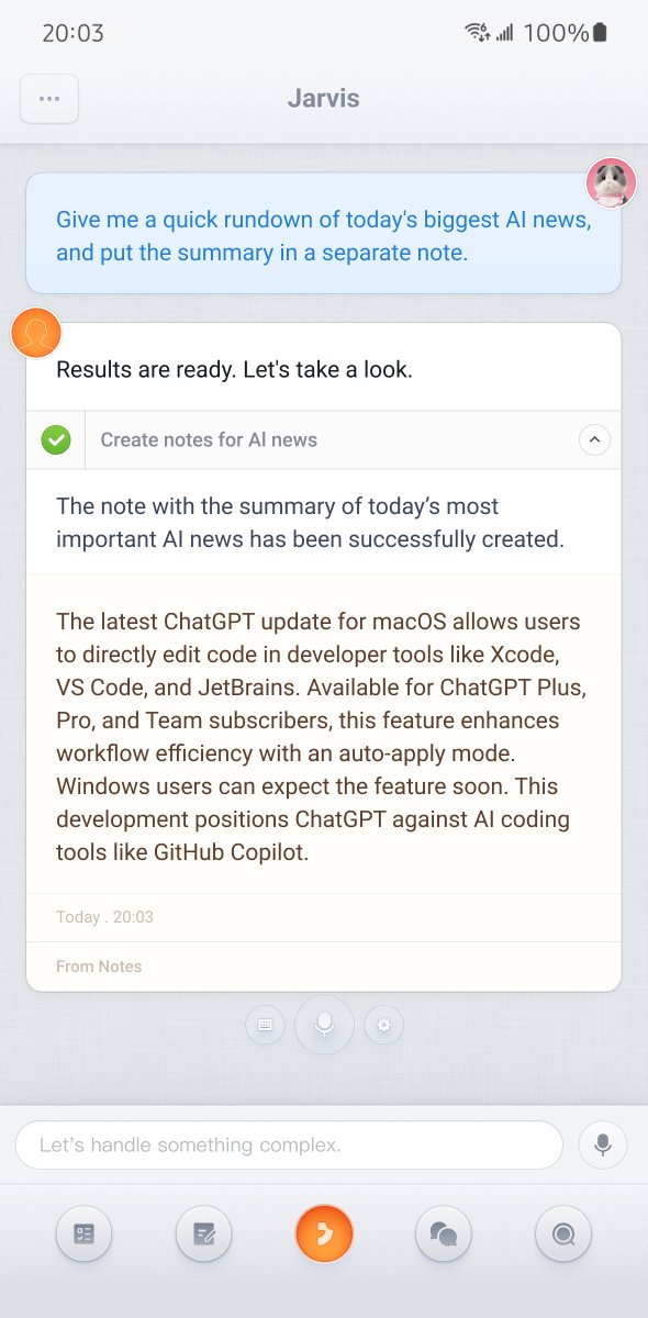 Top AI News Highlights from March 6, powered by J1 Assistant. ⚙️
#J1Assistant #AgenticAI #news #ChatGPT