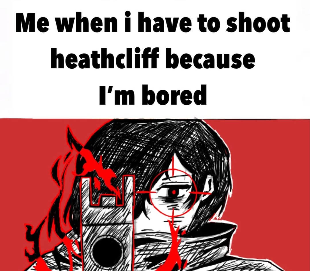FlyBrokenWing's tweet photo. He already did it with Heathcliff. https://t.co/lbyX4dokdy
