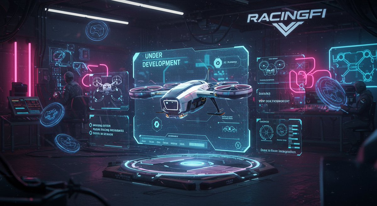 RACINGFI's tweet photo. 🚀 RacingFI is in the making! 

Our team is working hard to bring you the best racing experience. 🎯
🔧 Drone merging system in progress
💡 Passive racing mechanics being optimized
💰 RFI token integration coming soon 

Stay tuned for more updates! 👀  

#RacingFI #MergeToEarn https://t.co/OHNTK5N5jb