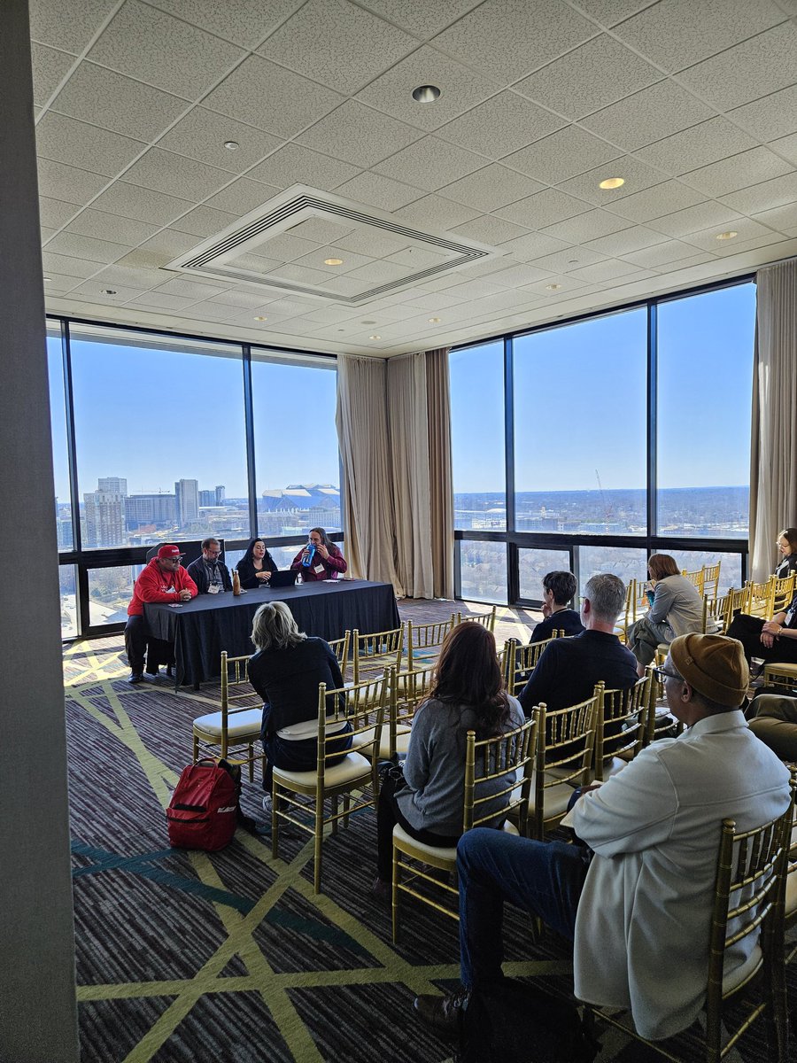 balareau's tweet image. Nothing but peachy vibes at #MATC this year in Atlanta! So many great workshops and panels and @frederickdavid_ #MidAmericaTheatreConference #MATC2025