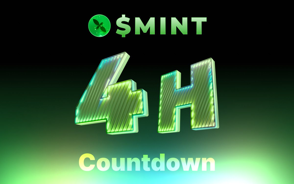 $MINT CEX LAUNCH 

🍀 Time Remaining: