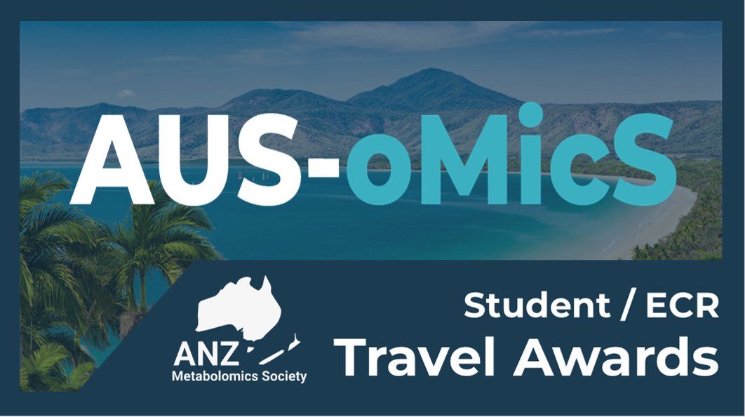 🏆 Travel Awards for AUS-oMicS 2025 🏆

Are you a student or ECR attending #AUSoMicS2025? Apply now for up to $500 in travel support!✈️
🔹 2 awards available
🔹 Open to ANZMetSoc paid members
🔹 Deadline: March 31

Apply here 👉 tinyurl.com/zkkd3u92

#Metabolomics #ANZMetSoc