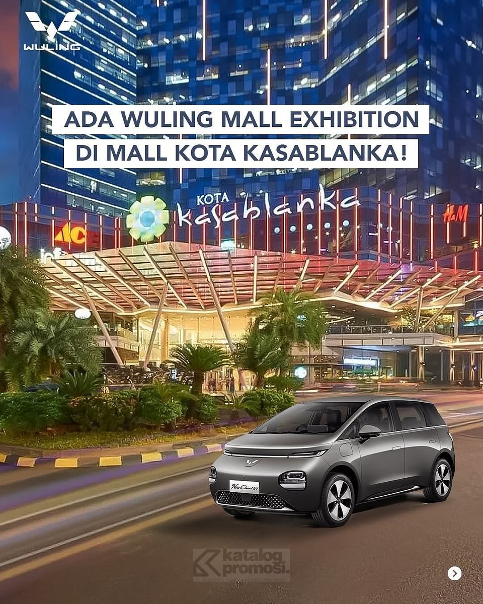 katalogpromosi's tweet image. Wuling Mall Exhibition lagi banjir promo! Total benefit sampai Rp72 juta* + jaminan 70% resale value buat SUV favoritmu, dan GRAND PRIZE mobil listrik! 🎉👇
katalogpromosi.com/wuling-mall-ex…

#WulingMallExhibition #Wuling #DriveForABetterLife