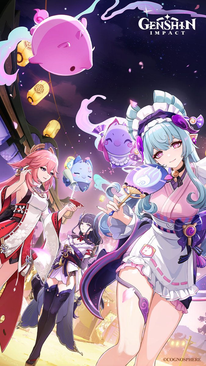 GenshinImpact's tweet image. The "Moonlight Amidst Dreams" wallpaper series is now available!

Click the link to download the wallpapers in different dimensions!
&amp;gt;&amp;gt;&amp;gt; hoyo.link/HlZHg6tN2

#GenshinImpact #GenshinImpact5ꓸ4